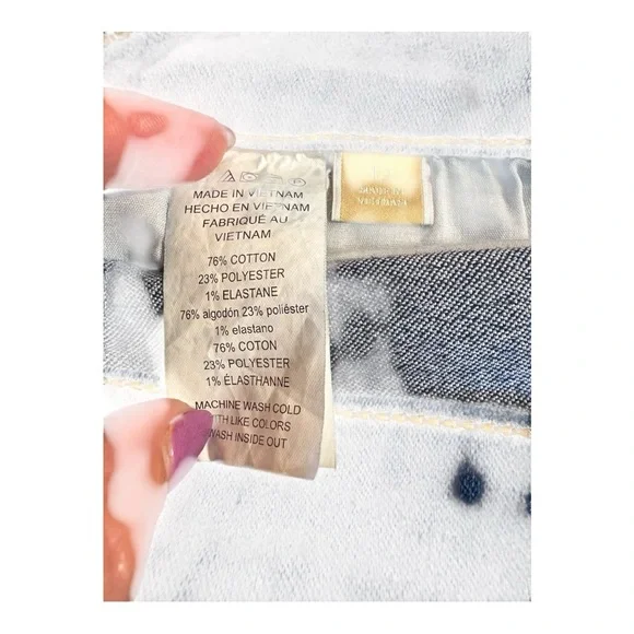 Michael Kors Women's Navy Skinny Jeans - Picture 7 of 14